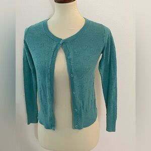 Cherokee‎ Cardigan Size Large 10/12 Girls Light Blue